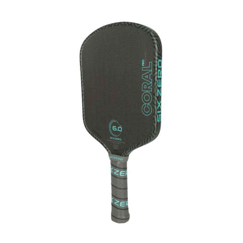 Chargez l'image dans la visionneuse de la galerie, Raquette de Pickleball Six Zero Coral Pro 16 mm Widebody.
