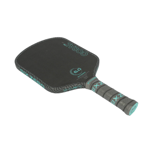 Raquette de Pickleball Six Zero Coral Pro 16 mm Widebody.