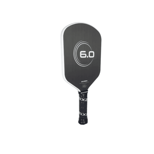 Image d'une raquette de pickleball Infinity Double Black Diamond Control de Six Zero.
