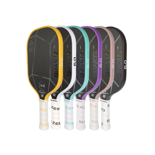 Image de raquette de pickleball Six Zero Quartz.
