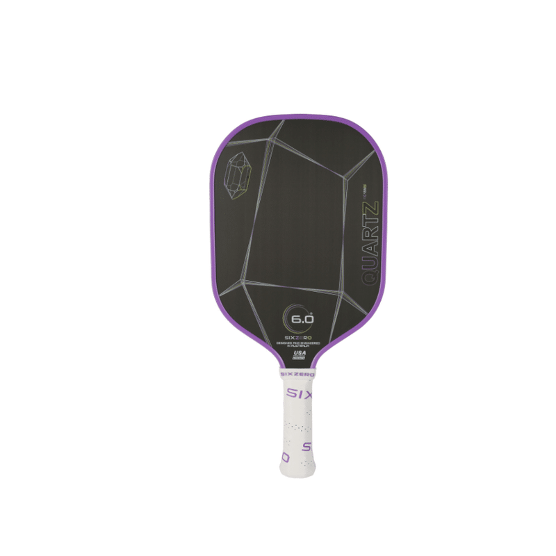 Chargez l'image dans la visionneuse de la galerie, Image de raquette de pickleball Six Zero Quartz.
